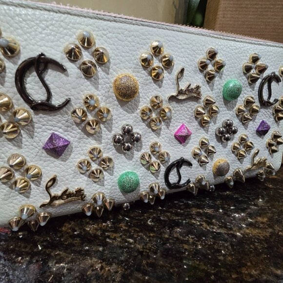 VGC Authentic Christian Louboutin Panettone Zippy Wallet - Picture 2 of 12